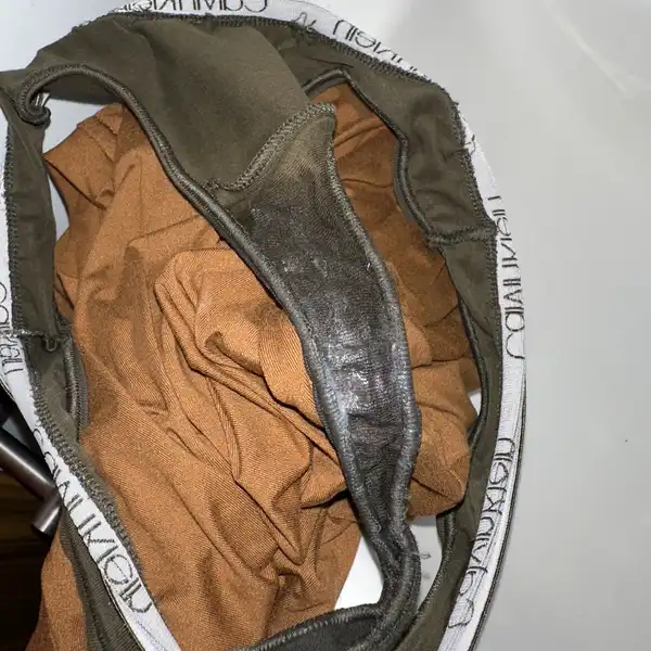 Bragas usadas por 2 días