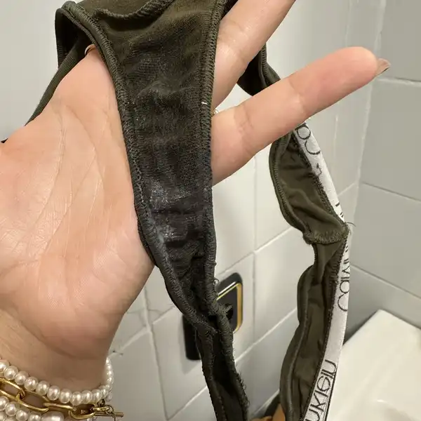 Bragas usadas por 2 días