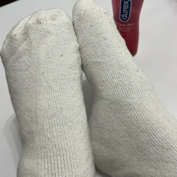 Calcetines de deporte usados